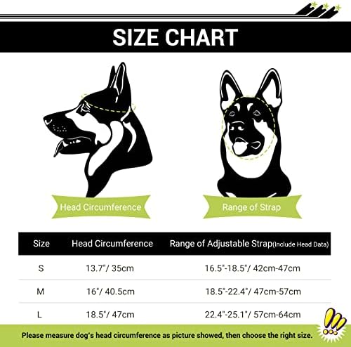 NAMSAN Orta Büyük Köpekler için Köpek Kaskı ve Güneş Gözlüğü, UV Koruma Köpek Gözlükleri Orta Köpekler için Spor