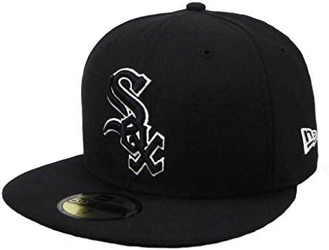 59fifty Hat Chicago White Sox Siyah Beyaz Şapka Erkek Bedenleri