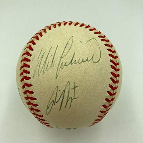 Mike Lieberthal İmzalı Resmi Ulusal Beyzbol Ligi-İmzalı Beyzbol Topları İmzaladı