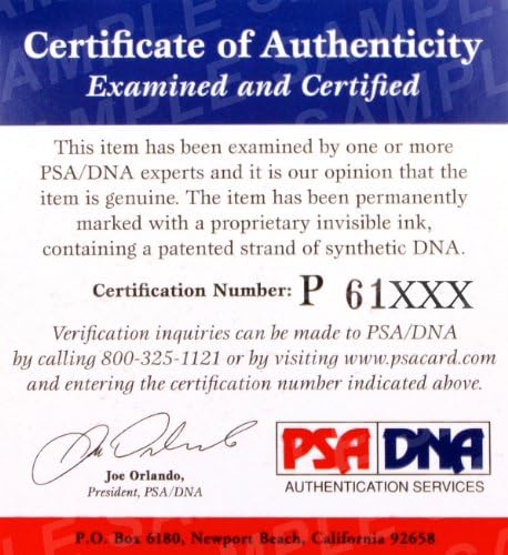 Joe Dimaggio Hrs 361 Psa / dna İmzalı Amerikan Beyzbol Ligi İmzası h41755 - İmzalı Beyzbol Topları
