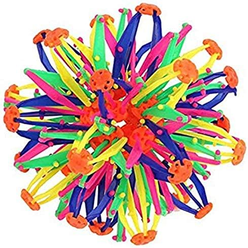 Renkli Şişme Top Genişletilebilir Sihirli Top Büyük Genişleme Topu Çocuklar için uygun Bu Oyuncak Top Stres ve Kaygıyı
