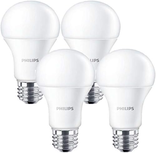 Philips LED Kısılabilir Olmayan A21 Ampul: 1500 lümen, 5000 Kelvin, 18 Watt (100 Watt Eşdeğeri), E26 Taban, Buzlu,