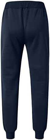 Sezcxlgg Erkek İş pantolonu erkek Moda Rahat Yumuşak Pantolon Ekleme Düz Renk Sıcak Elastik Spor Pantolon rahat pantolon