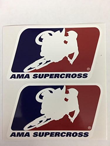 2 AMA Supercross El Geçme Çıkartmaları