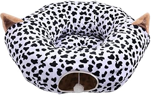 COMEONE kedi tüneli Yatak Mat, Pop Up Katlanabilir Tüp Tırmalama Topu, İnteraktif Oyuncak, Tepe Deliği Hideout Evi