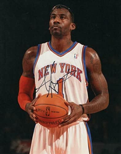 AMARE STOUDEMİRE İMZALI İMZA 11x14 FOTOĞRAF - NEW YORK KİNCKS, PHOENİX SUNS - İmzalı NBA Fotoğrafları