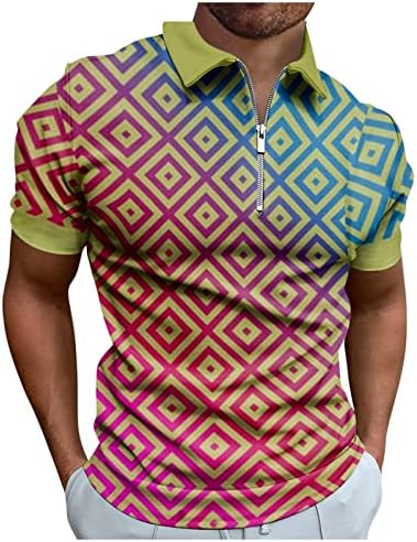 ayaso polo gömlekler Erkekler için, erkek Kısa Kollu Buz İpek Casual Slim Fit Gömlek Düz Renk T Shirt Hafif Tees