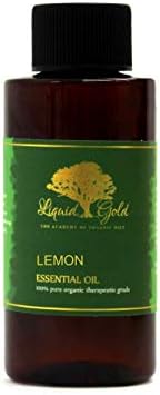 2.2 Oz Premium Limon Esansiyel Yağı Sıvı Altın Saf Organik Doğal Aromaterapi