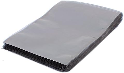 Aexit 100 Adet Aracı Setleri 130mm x 170mm Gümüş Ton Düz Açık Üst Anti Statik Çanta ESD Aracı Setleri elektronik