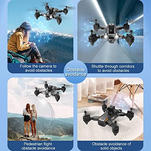 ZOTTEL 360-degree Engel Kaçınma Drone, Yüksek Çözünürlüklü Hava Fotoğrafçılığı Konumlandırma ile Kamera Uzaktan Kumanda