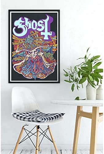 KUMUWY Bant Yıldız Hayalet Tuval Poster Resim Sergisi Oturma Odası Yatak Odası dekorasyon için duvar boyaması Dekor