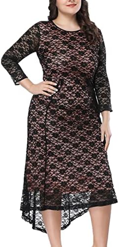 Bayan Artı Boyutu yaz elbisesi Moda Boho Çiçek Kısa Kollu Yüksek Bel Elbiseler Gevşek Dökümlü A-Line Salıncak Maxi