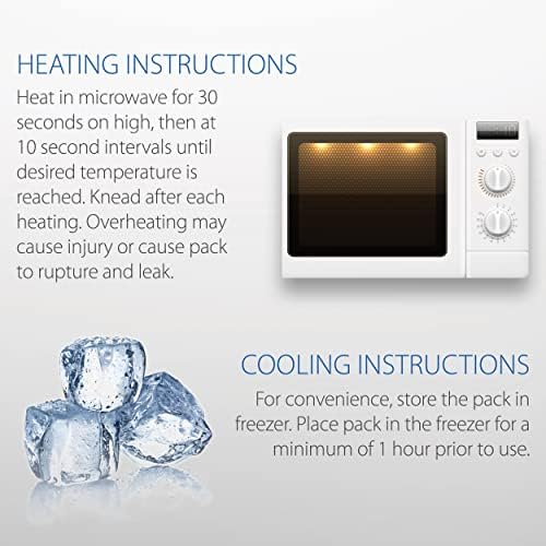 Temel Ürünler Soft Comfort Compress s, CorPak Sıcak ve Soğuk Terapi - 6 X 10
