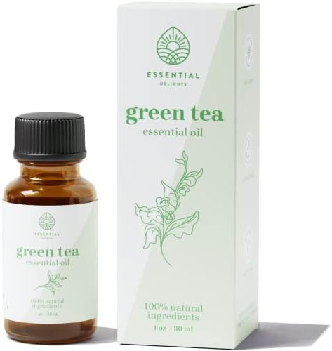 Yeşil Çay Esansiyel Yağı-Birinci Sınıf %100 Seyreltilmemiş Esansiyel Yağ (1 oz.) / aromaterapi, Sabunlar, Losyonlar