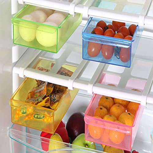 Alipis Bölme Buzdolabı Gıda Buzdolabı Raf Katmanlı Depolama Çekmece Malzemeleri Tutucu Sebzelik Sürgülü