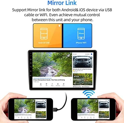Android 9.1 Otomatik Navigasyon Sistemi 9 İnç Dokunmatik Ekran Araba Radyo T. oy.OTA Vitz Araba Destekler Bluetooth