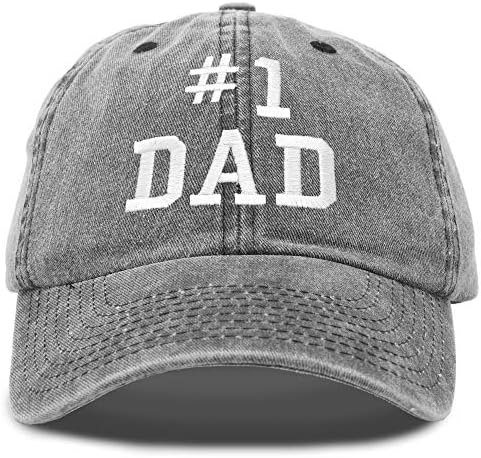 DALİX 1 Baba Şapkası Bir Numaralı Vintage pamuklu beyzbol şapkası