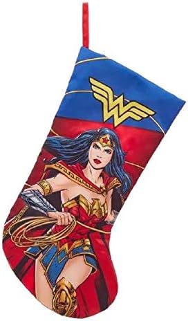 Kurt S. Adler DC Çizgi Romanları Wonder Woman Baskılı Çorap