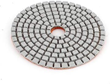 Yeni Lon0167 80mm 3 Özellikli Mermer Parlatma Pedleri güvenilir etkinlik 300 Grit ıslak kuru granit - e Beton Taş