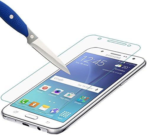 Mr. Kalkan Samsung Galaxy J7 (2015 Versiyonu) [Temperli Cam] Ekran Koruyucu [0.3 mm Ultra İnce 9 H Sertlik 2.5 D