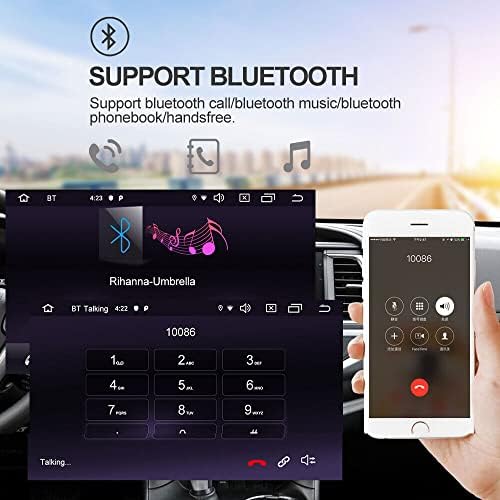 Çift Din araba android müzik seti 7 İnç Dokunmatik Ekran Araba Radyo Dash GPS Navigasyon Bluetooth FM Radyo ile Çift