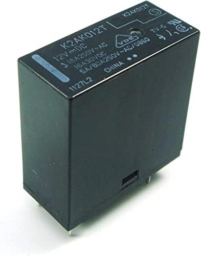 PHONME Röle 2 adet K2AK012T K2AK024T FTR-K2AK012T DIP-4 16A 12VDC güç rölesi Elektronik Aksesuarlar (Boyut: K2AK024T)