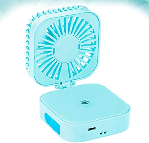 PRETYZOOM USB Sprey Nemlendirici Fan Taşınabilir Masaüstü led ışık Fan Yaz Soğutma Fanı Ev Ofis Okul Fan Boyun Asılı