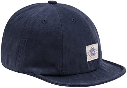 Clakllie Yumuşak Kısa Ağız beyzbol şapkası Moda şoför şapkası Rahat Düz Fatura Kapaklar Düşük Profilli Baba Şapka
