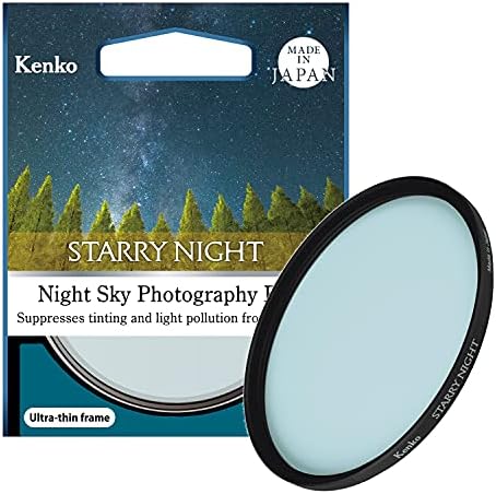 Kenko Yıldızlı Gece Filtresi 58mm ışık Kirliliği azaltma Filtresi Astronomik ve Gece Şehir Manzaralı Fotoğraf
