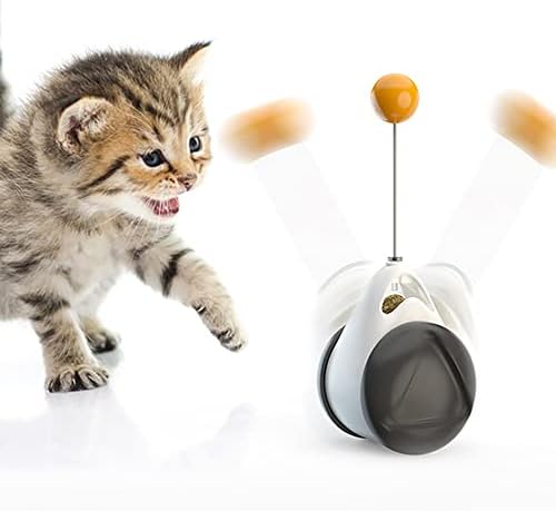 Denge Salıncak araba Sıkıntı Rahatlatmak için öz-Hey Tumbler Komik kedi Sopa pet Malzemeleri hit (Mavi)