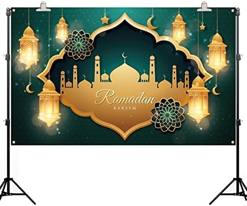 Rainlemon Ramazan Mübarek fotoğraf kabini Zemin İslam Müslüman İftar Parti Fotoğraf Arka Plan Dekorasyon