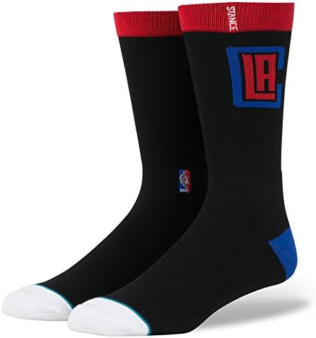 Stance, Inc Los Angeles Clippers Arena Logolu Çoraplar (Siyah)