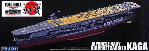 Fujımı 1/700 İmparatorluk Donanması Serisi No. 22 Japon Donanması uçak gemisi Kaga Forouhar modeli (Japonya ithalatı)