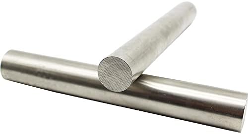 304 Paslanmaz Çelik Katı Yuvarlak Çubuk-20~26mm/0.8~1 inç Dia,500mm/20in Uzunluk-304 Genel Amaçlı Paslanmaz Çelik