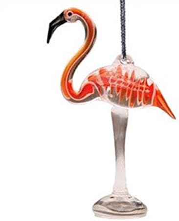 Hanedanı Galeri Cam Flamingo Süsleme