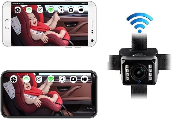 SİULAS 1080P Bebek Arabası Aynası HD Arka Koltuk Bebek Kamerası, Kamera, SUV'lar, Arabalar, Kamyonetler için Kullanılan