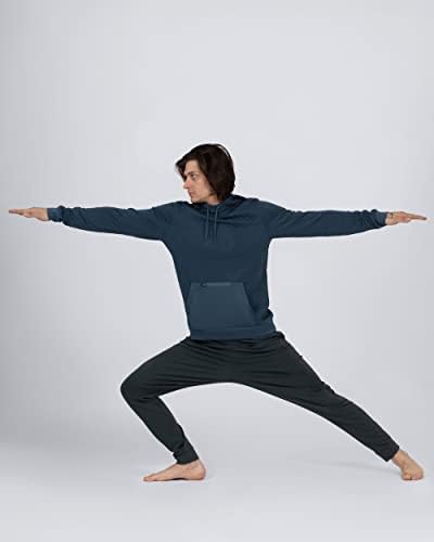 Apana erkek Kapüşonlu Sweatshirt Yoga ve Fitness Osmanlı Hoodie Üst Çekin