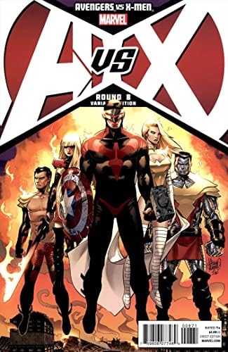 Yenilmezler X-Men'e karşı 8F VF / NM; Marvel çizgi romanı