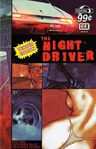 Gece Sürücüsü,: Teaser Sürümü 1B VF / NM; Aytaşı çizgi roman