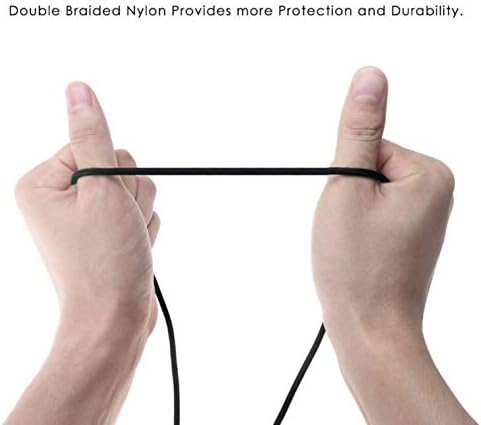 TrueProve Pro Premium Örgülü 3.5 MM Stereo Aux Erkek-Erkek Kulaklık Jakı Uzatma Kablosu 1/8 TRRS (10FT)