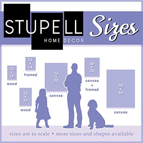The Stupell Home D & eacute; Kor Koleksiyonu Tatil Planked Bak Ökseotu Altında Öp Beni Siyah Beyaz Kırmızı ve Mavi