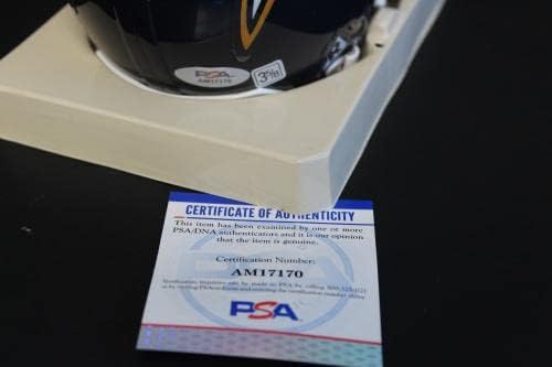 Ron Mix İmzalı Şarj Cihazları Mini Kask İmzalı Otomatik PSA / DNA AM17170-İmzalı NFL Kaskları