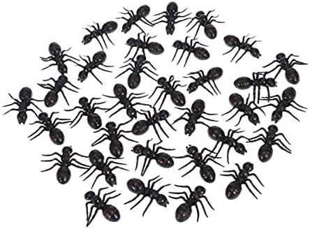 TOYANDONA Cupcake Toppers 50 ADET Sahte karınca Oyuncak Sahte Karıncalar, Piknik Oyuncak için plastik Karıncalar