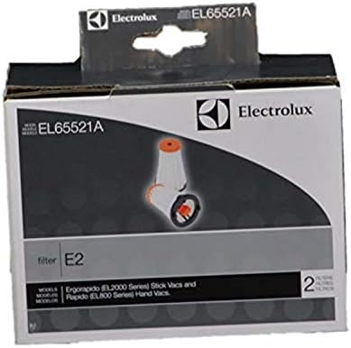Electrolux EL65521A-2 Filtre, E2 Pileli Ergorapido / Rapido Çubuk Vac 2Pk, 2 Adet